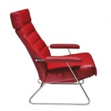 LAFER ADELE RECLINING CHAIR - Red