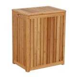 Oceanstar Spa-Style Bamboo Laundry Hamper