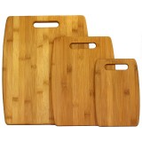 Oceanstar 3-Piece Bamboo Cutting Board Set  - Seperte