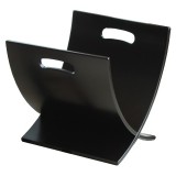 Oceanstar Contemporary Espresso Magazine Rack