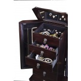 Bedford Jewelry Armoire - Drawers Opened