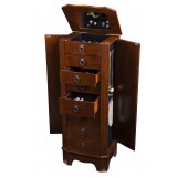 Berkeley Jewelry Armoire - Coffee