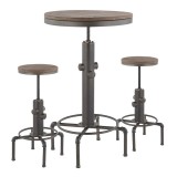 LumiSource Hydra Bar Set - Antique