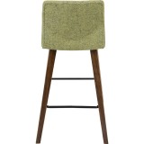 WALNUT + GREEN FABRIC - Rear