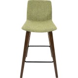 WALNUT + GREEN FABRIC - Front