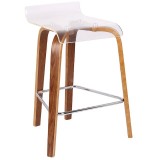 Lumisource Clarity Counter Stool - Perspective