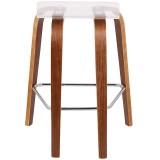 Lumisource Clarity Counter Stool - Rear