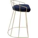 GOLD W/ BLUE VELVET - Side