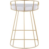 GOLD W/ WHITE VELVET - Rear