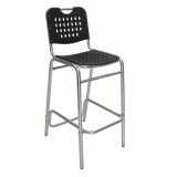 Aluminum Barstool - BAL-03 - Black