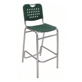 Aluminum Barstool - BAL-03 - Green