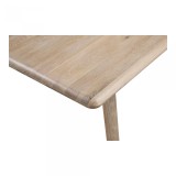 Moe's Home Collection Malibu Dining Table White Oak - Tabel Edge