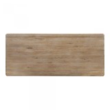 Moe's Home Collection Malibu Dining Table White Oak - Tabletop View