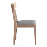 Moe's Home Collection Leone Dining Chair White Oak Set Of Two - Side