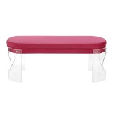 LumiSource Clarity Bench - PINK - Front