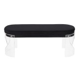 LumiSource Clarity Bench - BLACK - Front