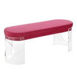 LumiSource Clarity Bench - PINK - Perspective