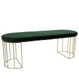 LumiSource Canary Bench - GREEN - Perspective