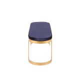LumiSource Demi Bench - BLUE - Side