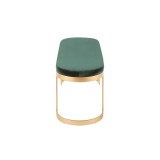 LumiSource Demi Bench - GREEN - Side
