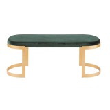 LumiSource Demi Bench - GREEN - Rear/Front