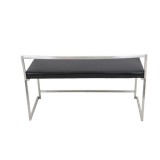 LumiSource Fuji Bench - BLACK - Rear