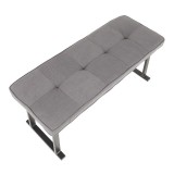 LumiSource Roman Bench - GREY - Top
