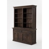 NovaSolo Halifax Mindi Hutch Bookcase Unit