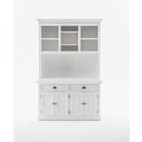 NovaSolo Halifax Buffet Hutch Unit with 2 Adjustable Shelves