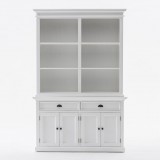 NovaSolo Halifax Buffet Hutch Unit with 6 Shelves