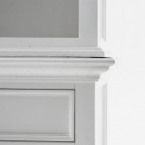 NovaSolo Halifax Buffet Hutch Unit with 6 Shelves