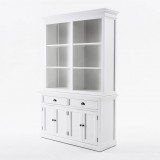 NovaSolo Halifax Buffet Hutch Unit with 6 Shelves