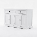 NovaSolo Halifax Buffet Hutch Unit with 8 Shelves