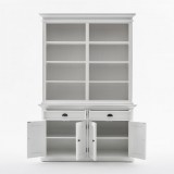 NovaSolo Halifax Buffet Hutch Unit with 8 Shelves