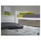 Jack n Jill Single Bed High Gloss White