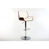 Dempster Adjustable Height Swivel Bar Stool