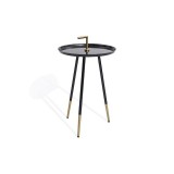 Bellini Modern Living Blaze End Table - BLACK