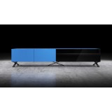 Influencer 90" TV Stand - Matte Blue