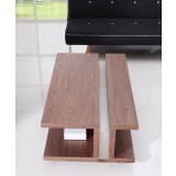 B-Modern DJ Coffee Table - Brown Side