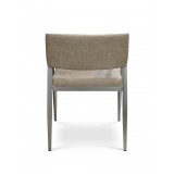 B-Modern Social Armchair  Tan Stainless