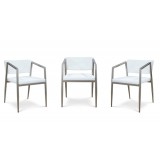B-Modern Social Armchair - White Grouping