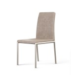 B-Modern Social Dining Chair - Tan Perspective