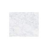 Bellini Modern Living Bolt Marble Top Side Table - White Marble Top