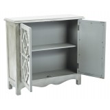Bayview Storage Console - Opened - Grey