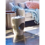 Aylard Fibrestone Stool - Lifestye