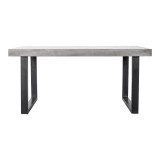 Moe's Home Collection Jedrik Outdoor Dining Table Small - Front View