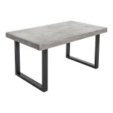 Moe's Home Collection Jedrik Outdoor Dining Table Small - Angled
