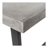 Moe's Home Collection Jedrik Outdoor Dining Table Small - Table Edge
