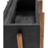 Atlantic Rectangular Planter - Planter Hole Close-Up