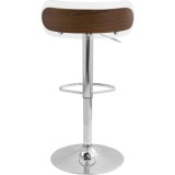 Lumisource Arc Adjustable Barstool - Rear